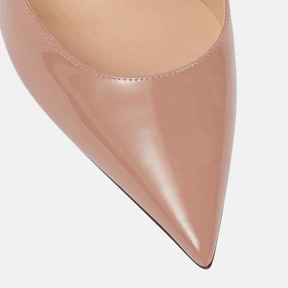 Jimmy Choo Bing 100 nude heels/mules, size 6.5 (EU 36.5) - Picture 4 of 10